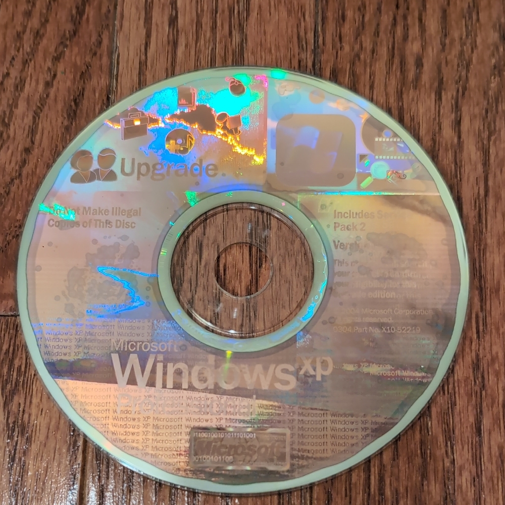 Microsoft Windows XP Upgrade CD